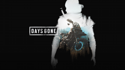 Days Gone, Black background, Deacon St. John, PC Games, Official