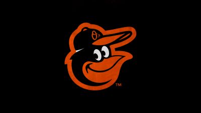 Baltimore Orioles, Baseball team, Major League Baseball (MLB), 5K, Black background