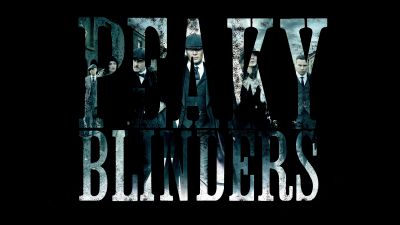 Peaky Blinders, Black background, 5K, TV series