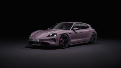 Porsche Taycan 4S Sport Turismo, 2024, Dark background