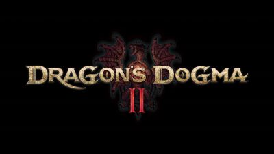 Dragon's Dogma 2, 8K, Logo, Black background, 2024 Games, 5K