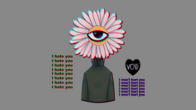 I Hate You, Weirdcore, Illustration