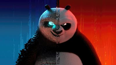 The Chameleon, Po (Kung Fu Panda), Kung Fu Panda 4, 5K, 2024 Movies