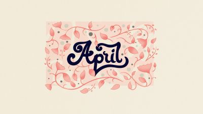 April (Month), Illustration