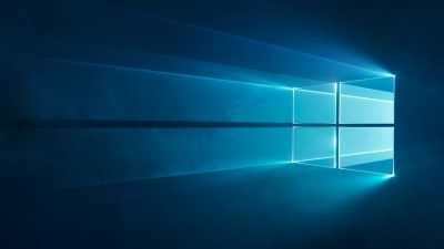 Windows 10, Microsoft Windows, Blue