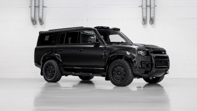 Land Rover Defender, Urban Automotive, 5K, 2024, Black cars
