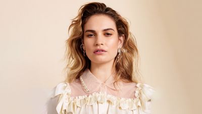 Lily James, Allure, Cover shoot, 5K, 8K