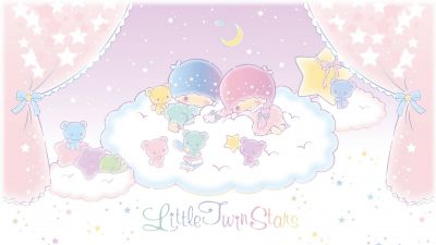 Little Twin Stars, Pastel, Aesthetic, Kiki and Lala, Cartoon, Sanrio