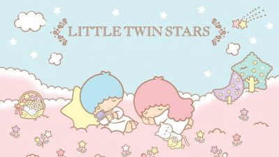 Kiki and Lala, Sleeping, Little Twin Stars, Cartoon, Sanrio