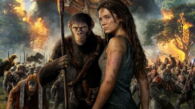 Kingdom of the Planet of the Apes, Freya Allan, Noa (Planet of the Apes), 5K, 8K, 2024 Movies