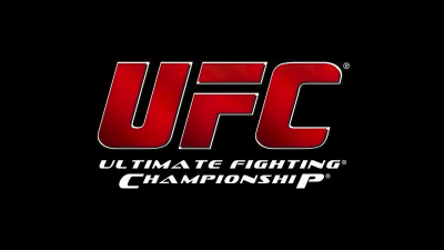 Ultimate Fighting Championship (UFC), Logo, Black background, 5K