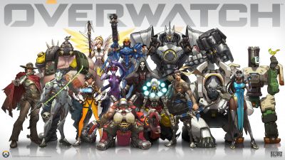 Overwatch, Game poster, Character art