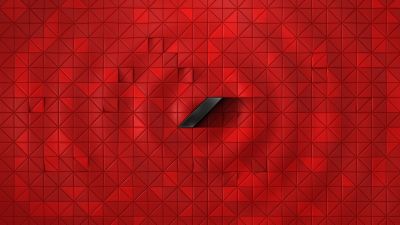 MKBHD, Red background, Grid lines, 5K