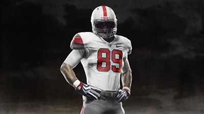 American football player, Jersey, Dark background, NFL, Uniform
