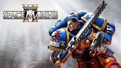 Warhammer 40K Space Marine 2, Key Art, 2024 Games, Titus