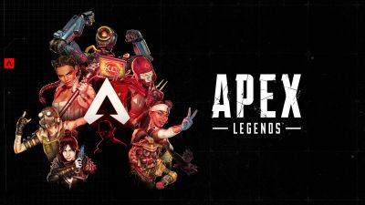 Apex Legends, Dark background, Video Game