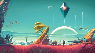 No Man's Sky, 12K, Video Game, Game poster, Game Art, 5K, 8K, 10K