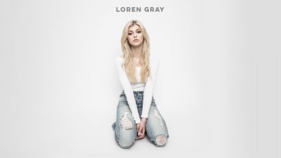 Loren Gray, 5K, American singer, White background