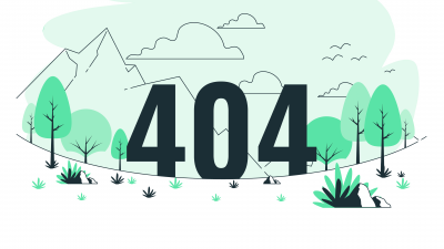 404 Error, Minimalist, Landscape, 404 not found, Developer