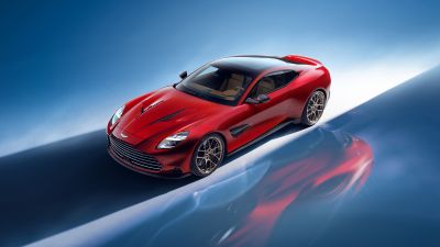 Aston Martin Vanquish, Super Sports Car, 5K, 8K, Red cars