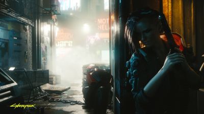 Cyberpunk 2077 Female V 4K Wallpaper #3.1542