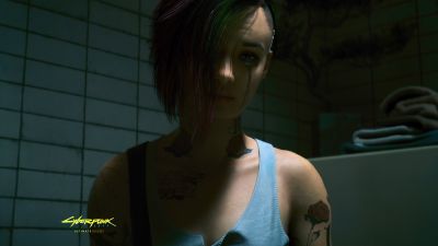 Judy Alvarez, Sad face, 5K, Cyberpunk 2077