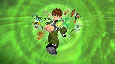 Ben 10, 5K, Cartoon Network, Ben Tennyson, Green background