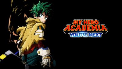 My Hero Academia: You're Next, 2024 Movies, Black background, Izuku Midoriya, 5K