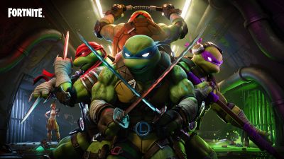 Fortnite x TMNT, 2024 Games, Leonardo (TMNT), Donatello (TMNT), Raphael (TMNT), Michelangelo (TMNT), Ninja Warrior, Ninja turtle