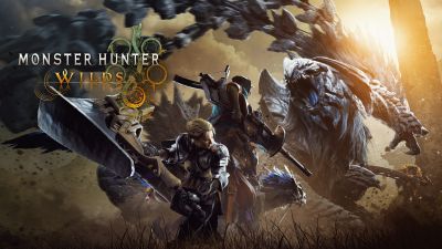 Monster Hunter Wilds, Key Art, 5K, 2025 Games