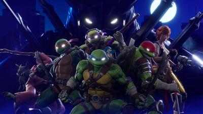 TMNT, Fortnite, 2024 Games, Leonardo (TMNT), Donatello (TMNT), Raphael (TMNT), Michelangelo (TMNT), Ninja Warrior, Ninja turtle