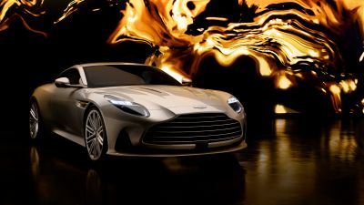 Aston Martin DB12, Goldfinger Edition, 2024, 5K, 8K