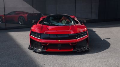 Ferrari F80, 8K, Hypercar, Red cars, 2025, 5K