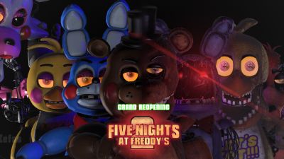 Five Nights at Freddy's 2, Ultrawide, Movie poster, 2025 Movies