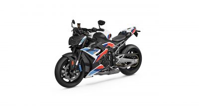 BMW M 1000 R Basic, 2024, White background, Roadster bike, 5K