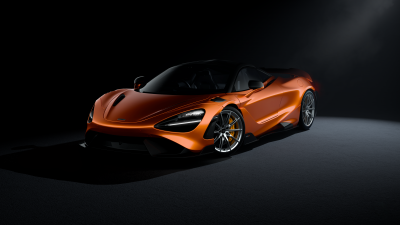 McLaren 720S, Dark aesthetic, Dark background, Supercars