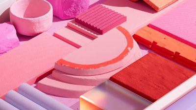 Shapes, Pink aesthetic, Microsoft Design