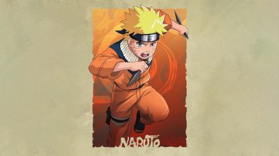 Naruto Uzumaki, Poster, 5K