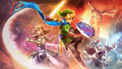 Hyrule Warriors, Video Game, Game Art, Link