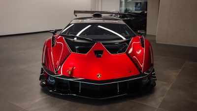 Lamborghini Essenza SCV12, Red aesthetic, 5K, 8K