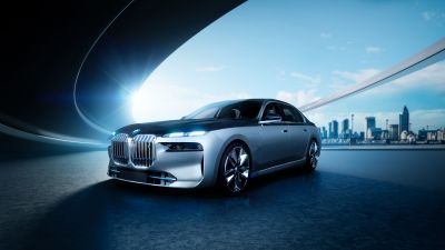 BMW i7, CGI, Luxury Sedan, Electric Sedan, BMW 7 Series, 5K