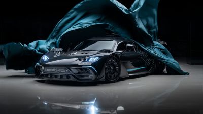 Mercedes-AMG ONE, Dark theme, Plug-In Hybrid, 5K, Dark background