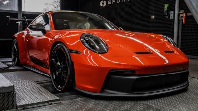 Porsche 911 GT3, Clubsport, 5K, Orange cars