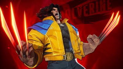 Marvel Rivals, Wolverine, Red background, 2024 Games