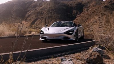 McLaren 750S Spider, Tarmac, Supercars, 5K, 8K