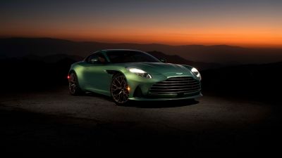 Aston Martin DB12, Sunset, 2025, 5K, 8K, Supercars