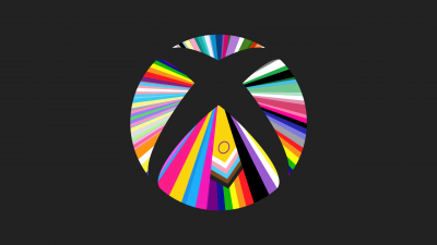 Pride, Xbox logo, Dark background, 5K