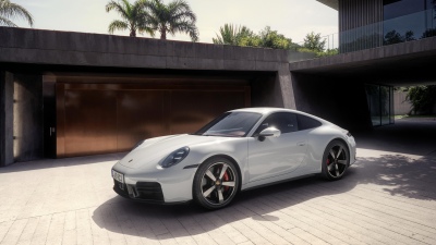 Porsche 911 Carrera S, 2025, White cars, 5K