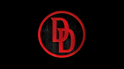 Daredevil: Born Again, Logo, Black background, AMOLED, 5K, 8K