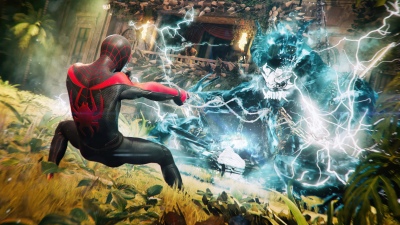 Miles Morales vs Venom, 5K, Marvel's Spider-Man 2, Venom, PC Games, Miles Morales, Symbiote suit